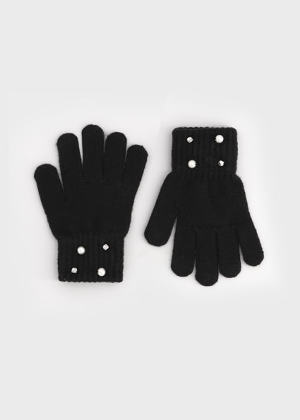 Pearl knit Gloves
