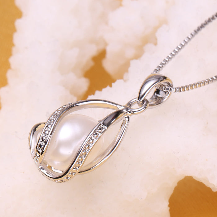 Pearl Shell Punk Pendant