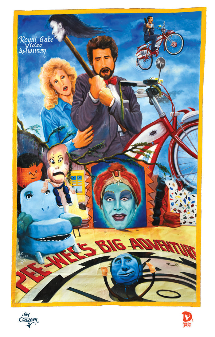 PEE-WEE’S BIG ADVENTURE (High Quality Print) - Stoger