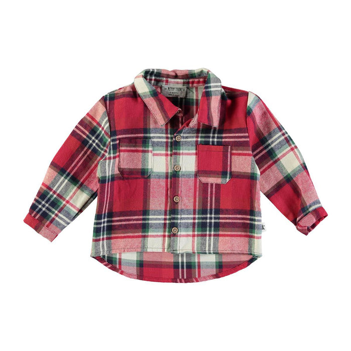 PI Plaid Flannel Shirt