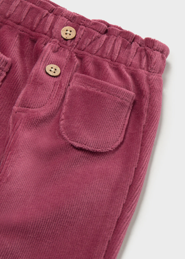 Pockets Corduroy Baby Trousers