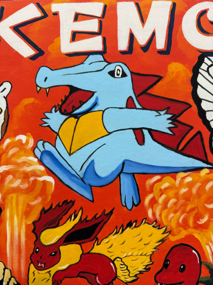 Pokemon - Limited Edition Archival Giclée Print from Static Medium by Magasco