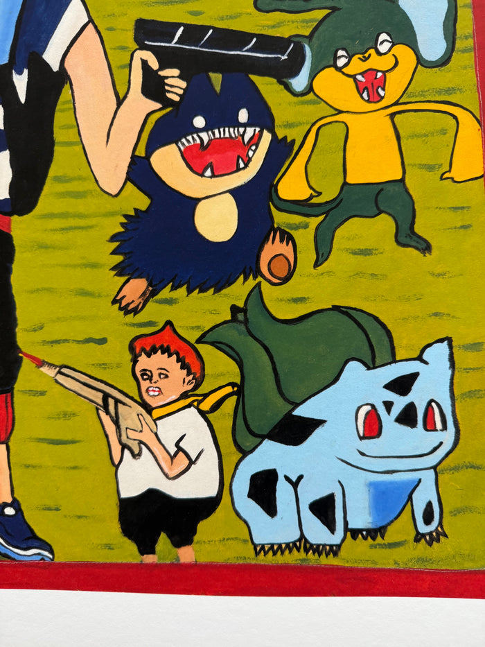 Pokemon - Limited Edition Archival Giclée Print from Static Medium by Magasco