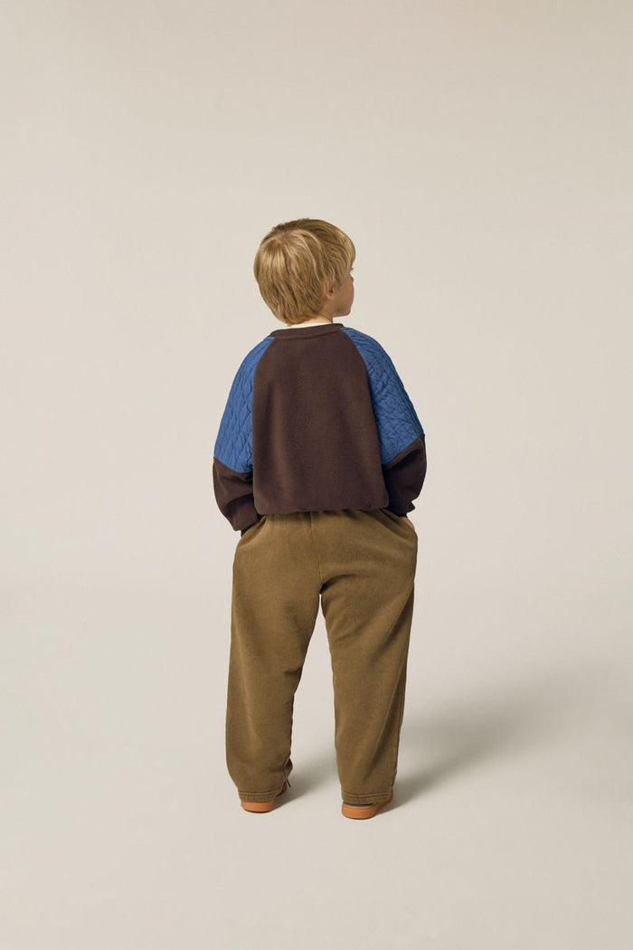 Child wearing Polar Sweatshirt