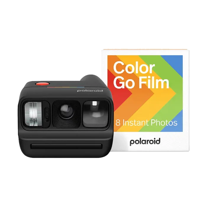 Polaroid Go Generation 3 Instant Film Camera Colour Film Bundle (Black)