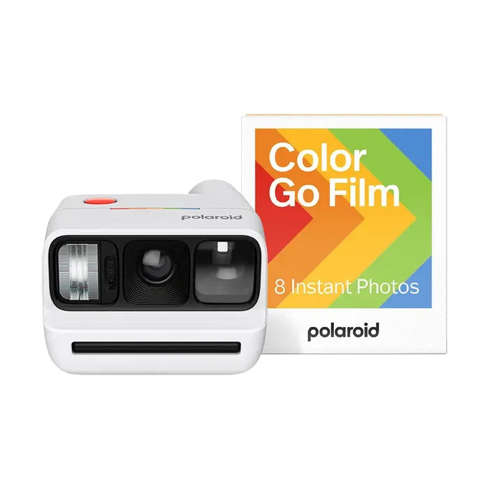 Polaroid Go Generation 3 Instant Film Camera Colour Film Bundle (White)