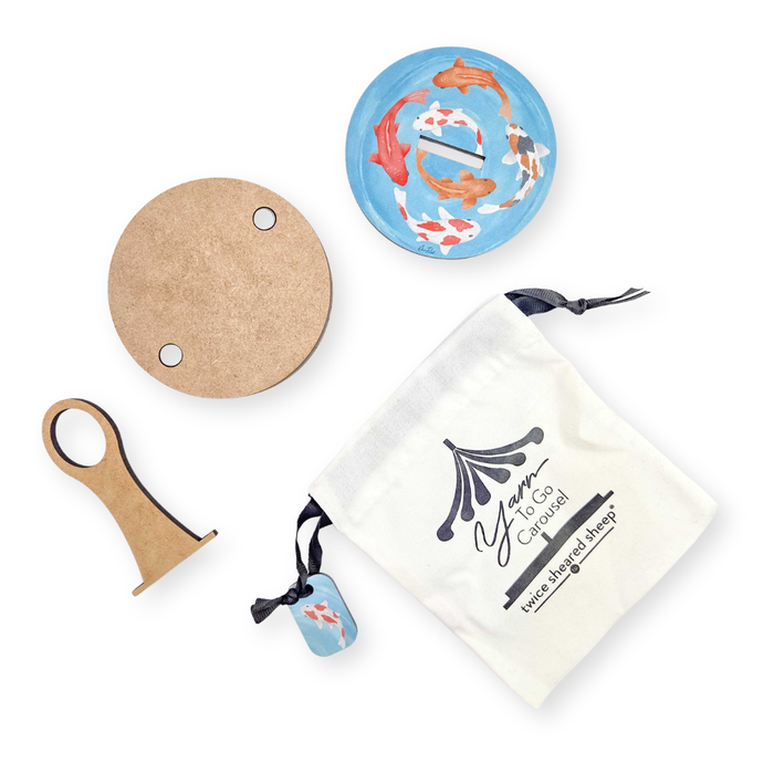 Koi Fish Yarn To Go Carousel (no wrist strap) product detail