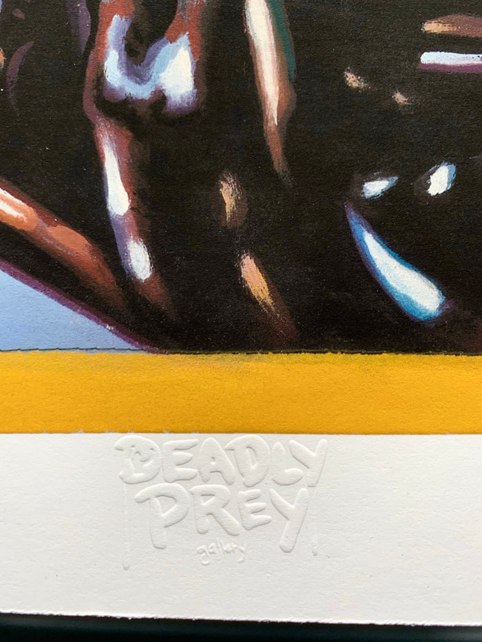PURPLE RAIN - Archival Giclée Print from Static Medium by Heavy J (Artist’s Proof)