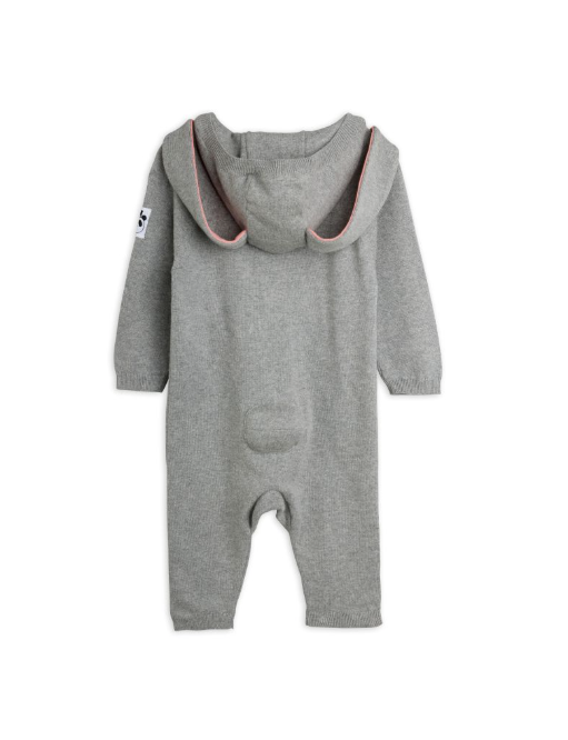 Back of Rabbit Ear Knit Romper