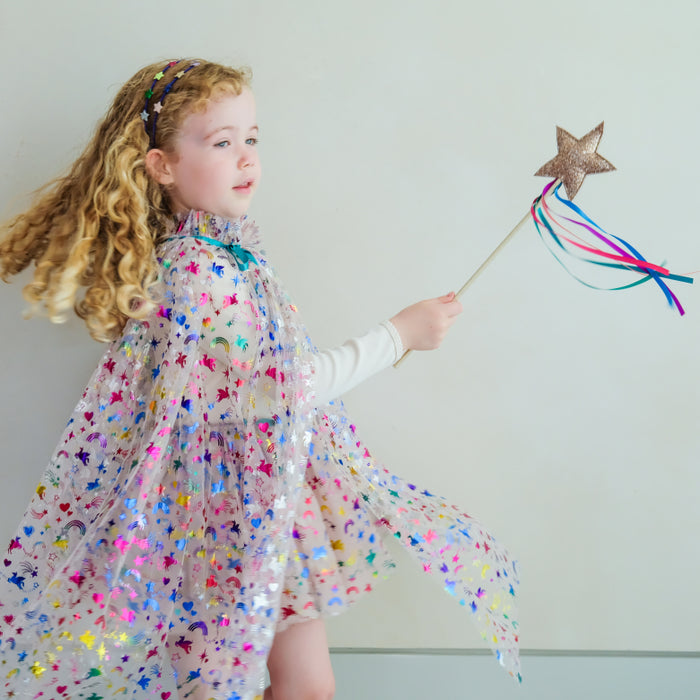 Rainbow Unicorn Cape