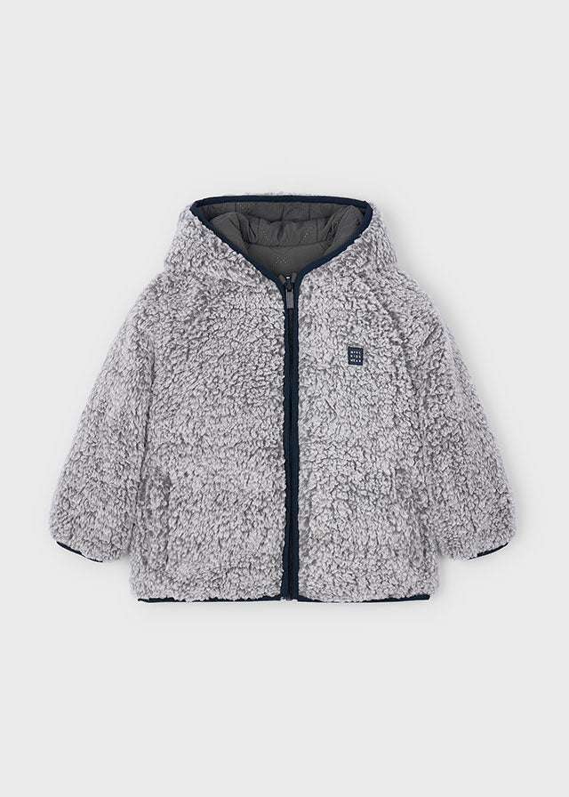 Reversible Sherpa Puffer Jacket