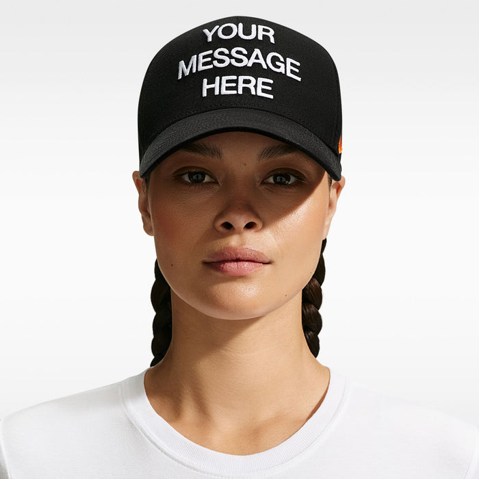 NIKE RISE "YOUR MESSAGE HERE" STRUCTURED A-FRAME CAP