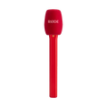 Rode Interview Micro Handheld Mic Adapter for Wireless Clip-On Transmitter (Red)