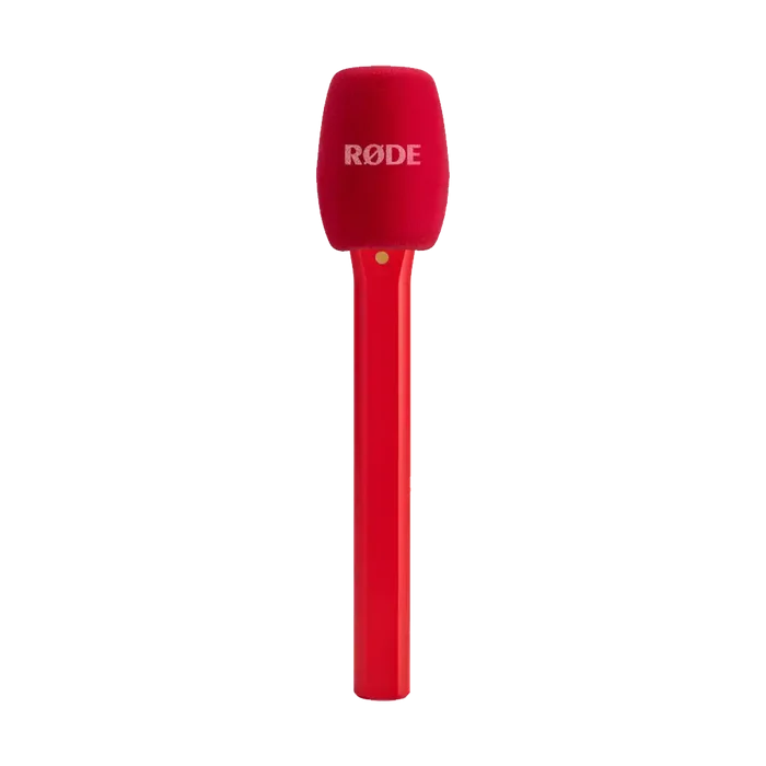 Rode Interview Micro Handheld Mic Adapter for Wireless Clip-On Transmitter (Red)