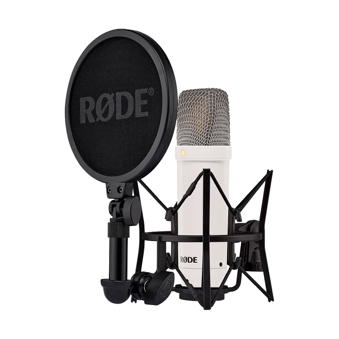 Rode NT1 Signature Series Large-Diaphragm Condenser Microphone (White)