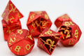 Ruby Quarry  RPG Metal Dice Set