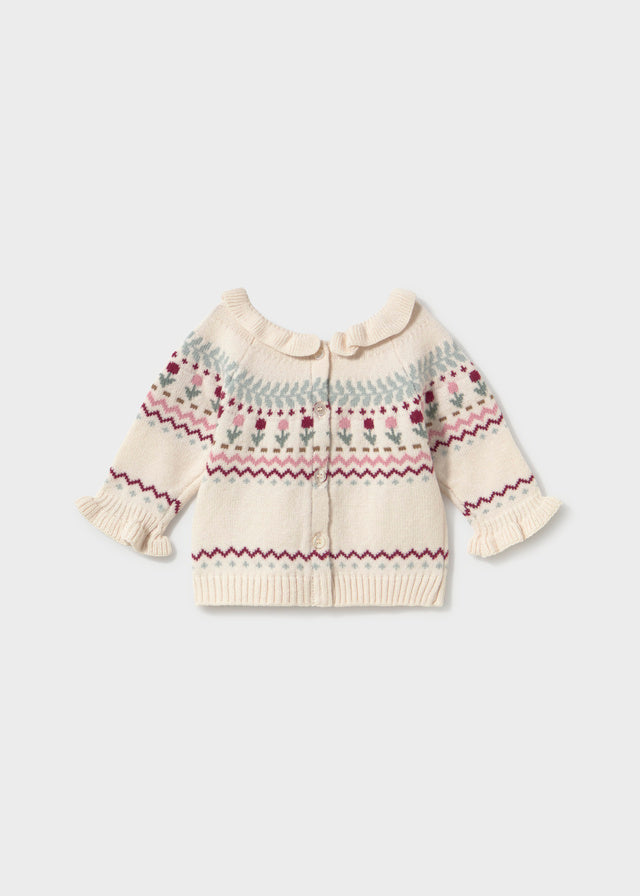 Ruffle Baby Sweater