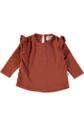 Ruffle Shoulder Top