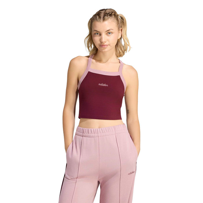 adidas Seasonal Essentials Colorpop Tank with Embroidered Graphic Women's