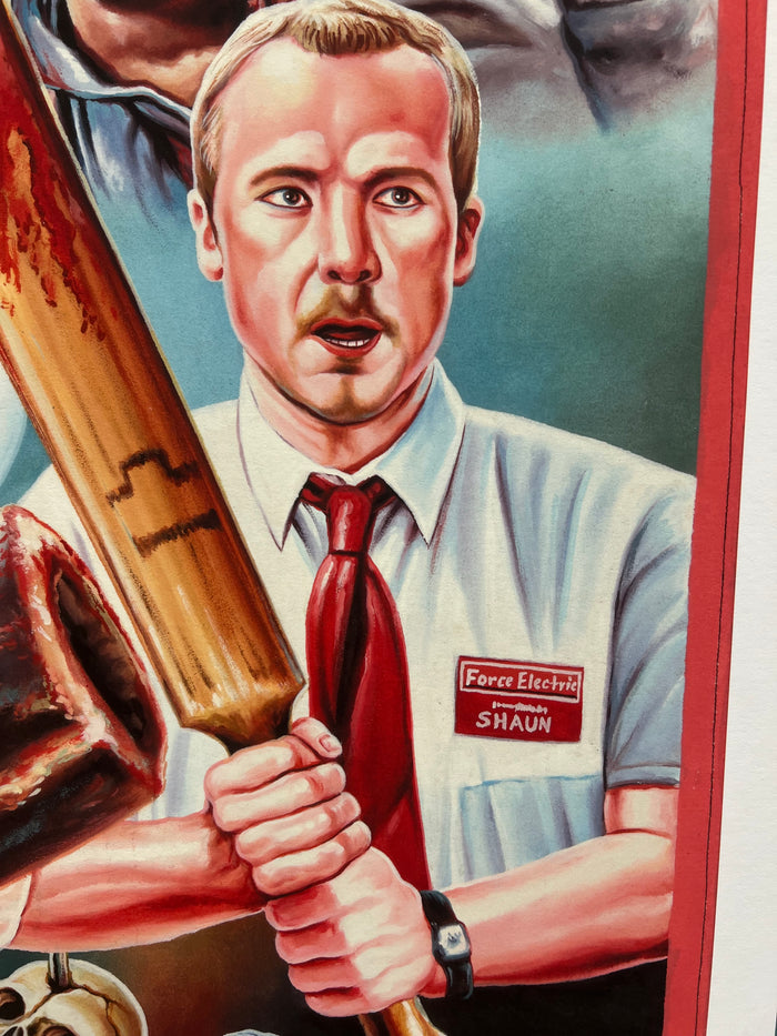 Shaun of the Dead - Limited Edition Archival Giclée Print from Static Medium by Heavy J