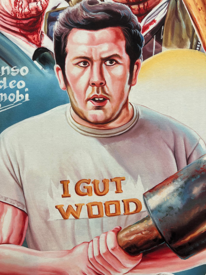 Shaun of the Dead - Limited Edition Archival Giclée Print from Static Medium by Heavy J