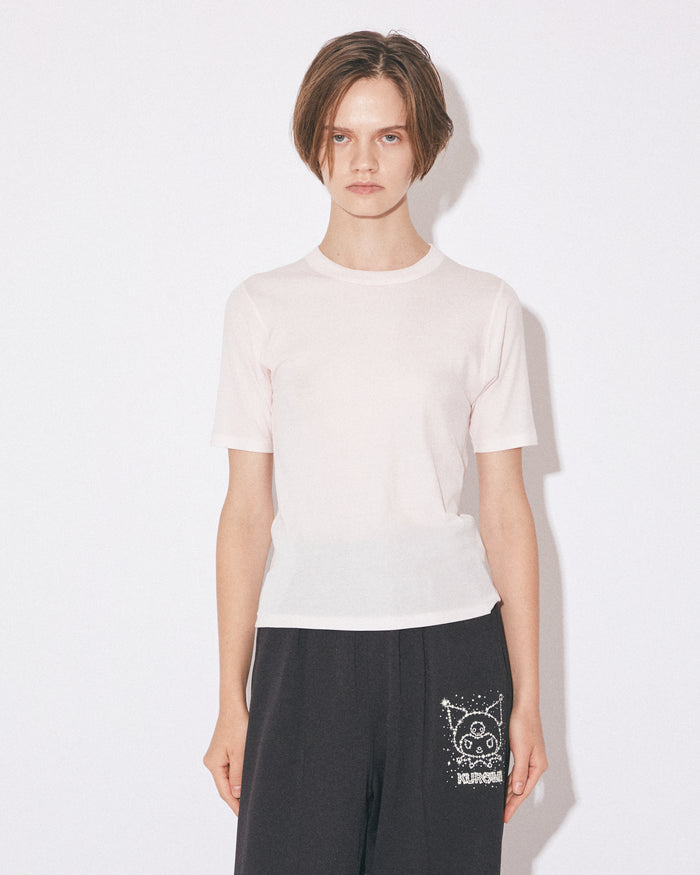 silky touch cotton rib top