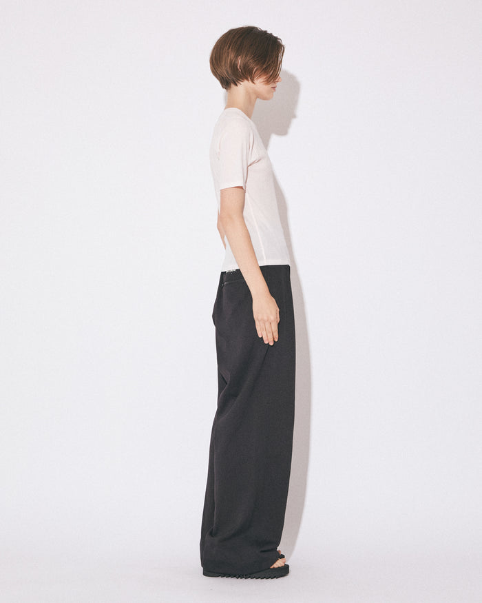 silky touch cotton rib top