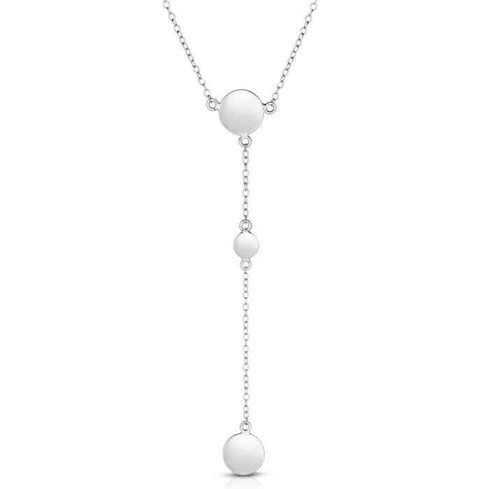 Silver "Y" Necklace