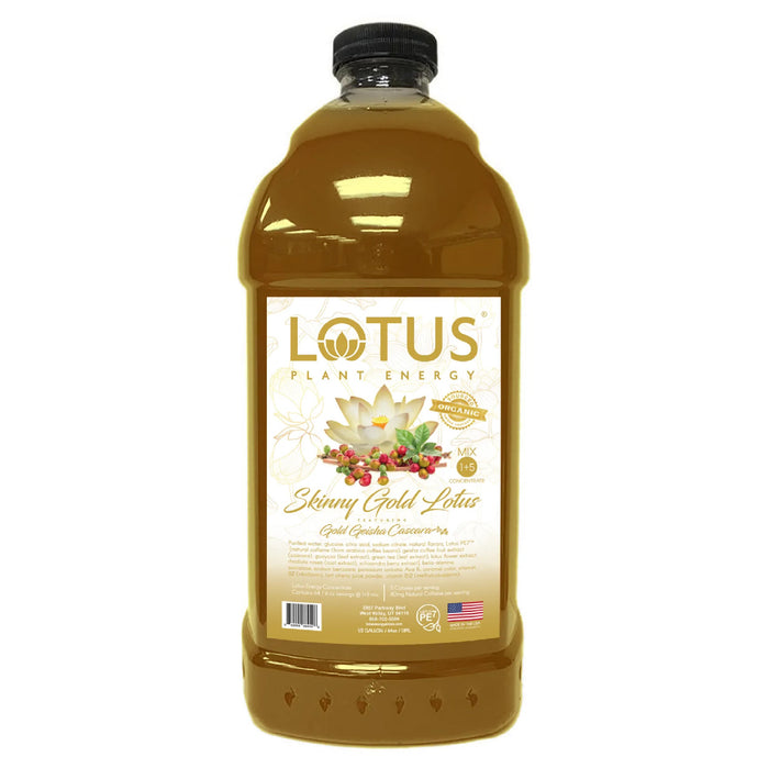 Skinny Gold Lotus Plant-Based Energy