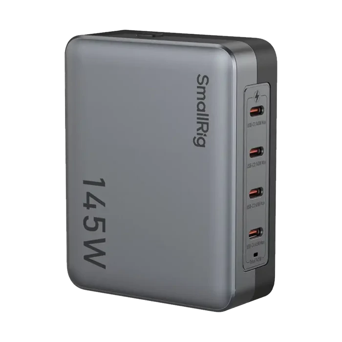 SmallRig 145W 4-Port USB-C Wall Power Adapter