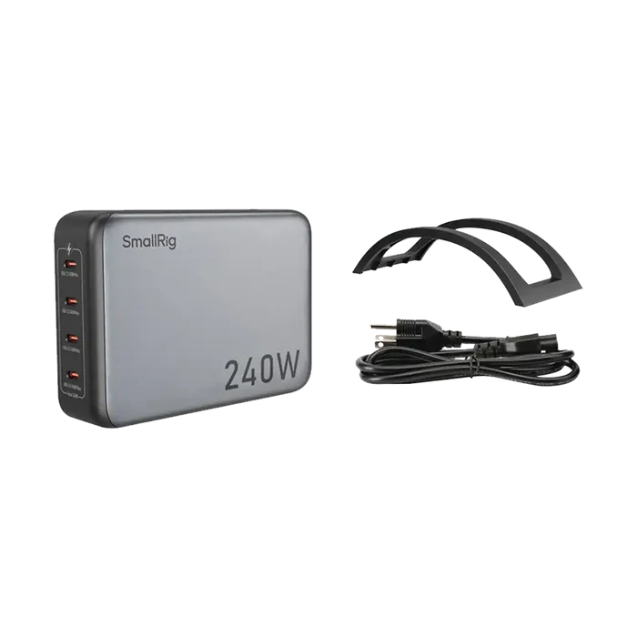 SmallRig 240W 4-Port USB-C AC Power Adapter