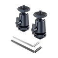 SmallRig 2948B Mini Ball-Head Mounting Support with Removable Cold Shoe (2-Pack)