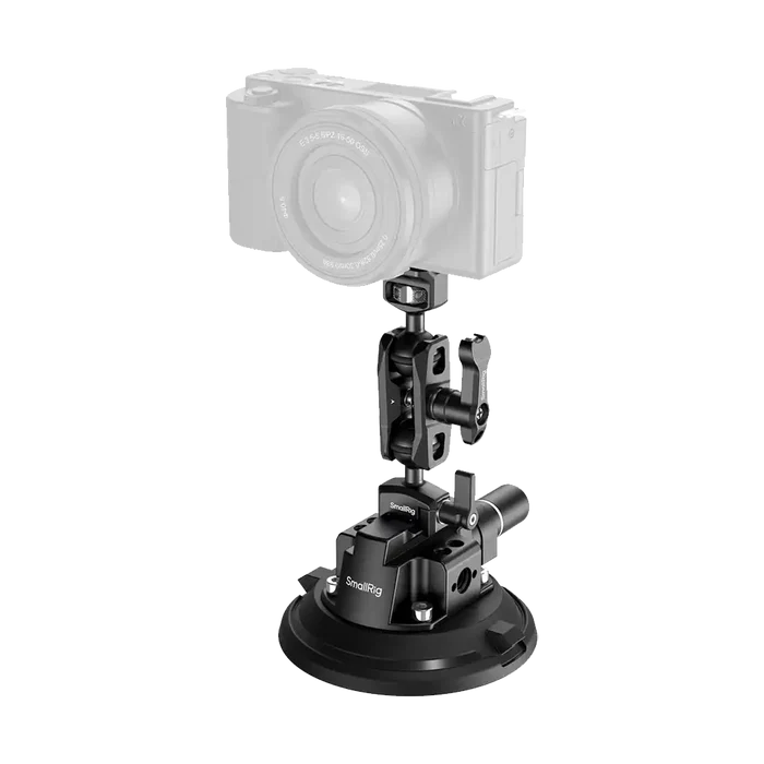 SmallRig 4" Suction Cup Camera Mount Kit for Vehicle Capture