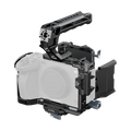 SmallRig 5823 Camera Cage Kit with V-Lock Battery Plate and Top Handle for Sony FX30/FX3