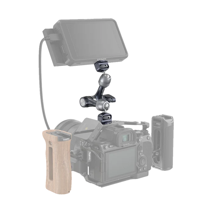 SmallRig Articulating Arm with 1/4"-20 and 3/8"-16 ARRI Locating Screws (18cm)