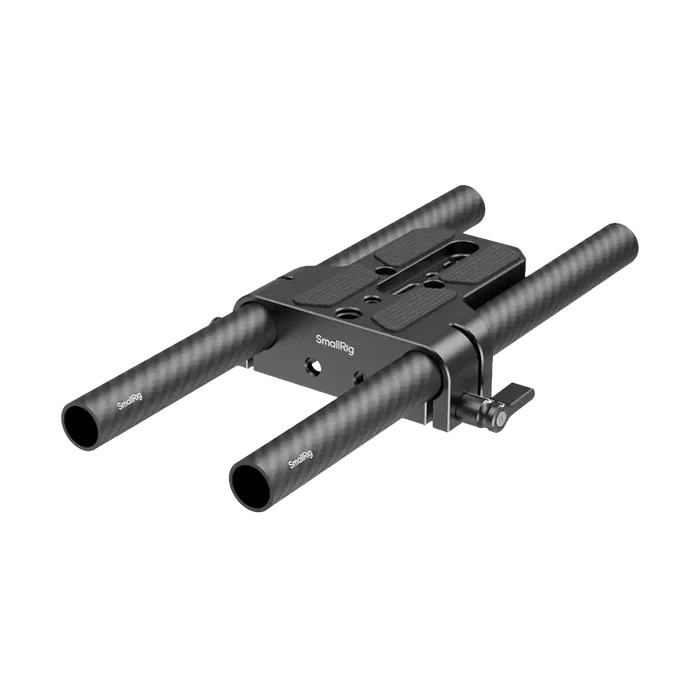 SmallRig Bottom Mount Plate with Dual 15mm Rod Clamp