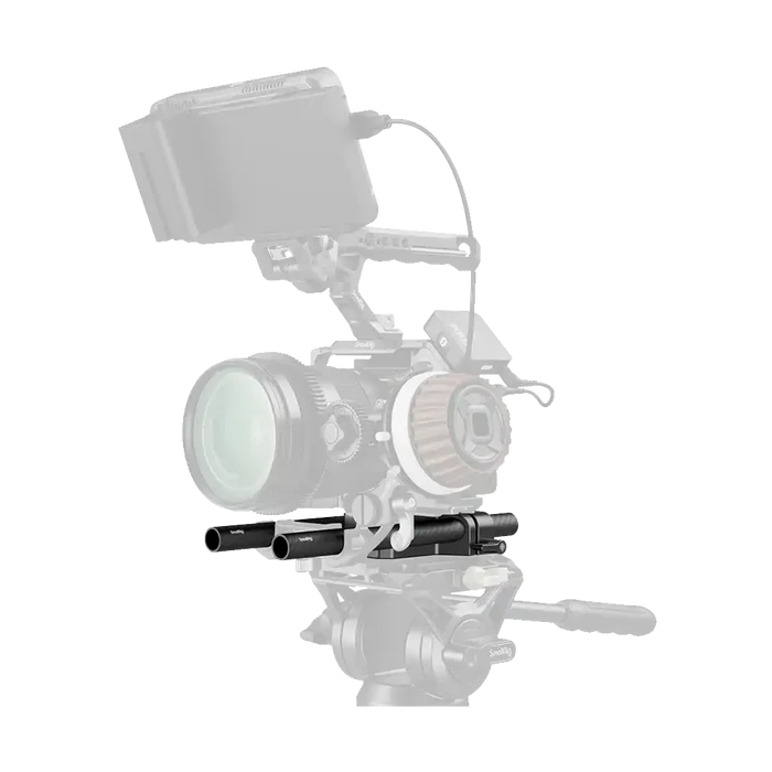SmallRig Bottom Mount Plate with Dual 15mm Rod Clamp