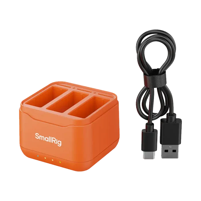 SmallRig Camera Battery Charger for DJI Action 6, Action 5 Pro and Osmo 360