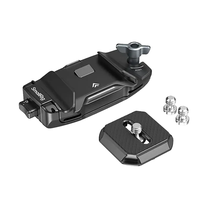 SmallRig Camera Clip with Quick Release Mount Plate