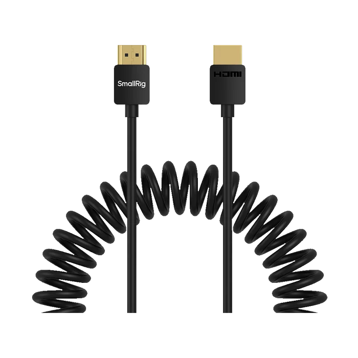 SmallRig Coiled HDMI Data Cable (1.2m)