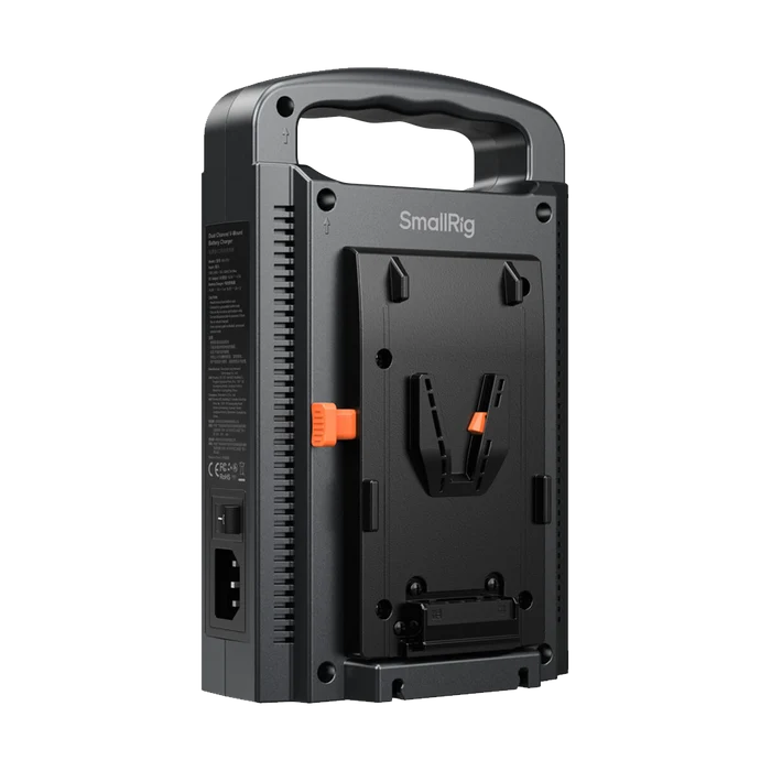 SmallRig Dual-Channel V-Mount Battery Charger