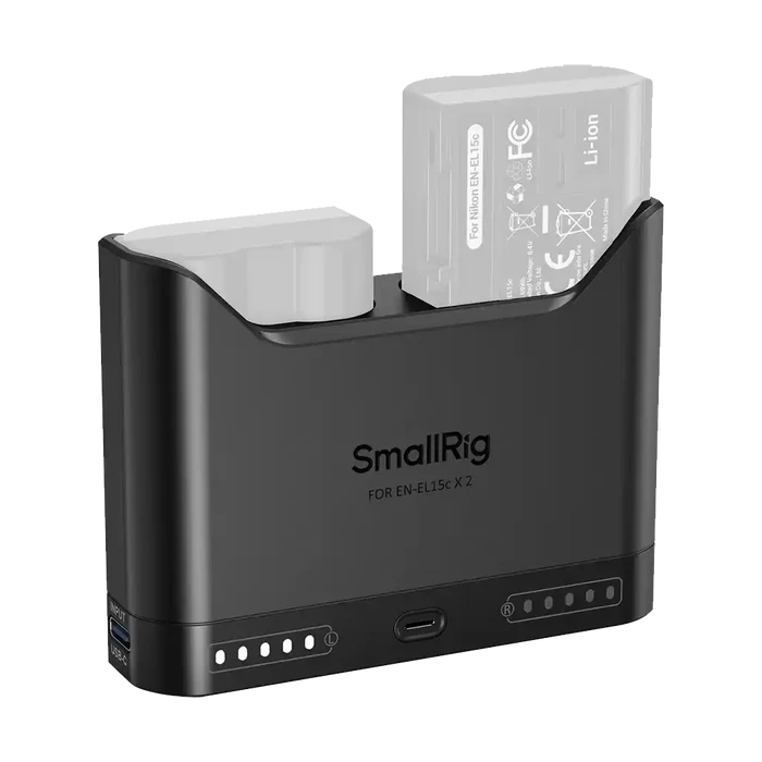SmallRig EN-EL15c Camera Battery Double Bay Charger