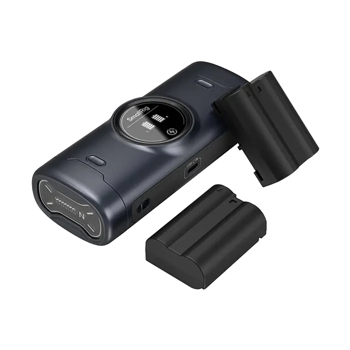 SmallRig EN-EL15c Kit with 2 Batteries and Portable 2-Bay Charger Case