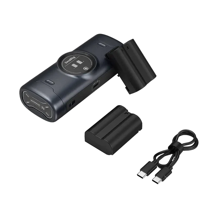 SmallRig EN-EL15c Kit with 2 Batteries and Portable 2-Bay Charger Case