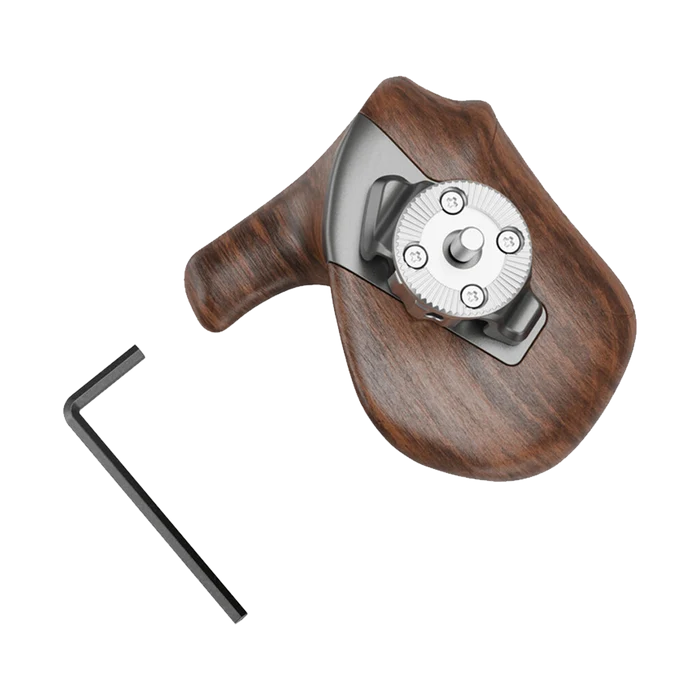 SmallRig ImageGrip Rotating Wooden Handle with ARRI-Style Rosette (Left Side)