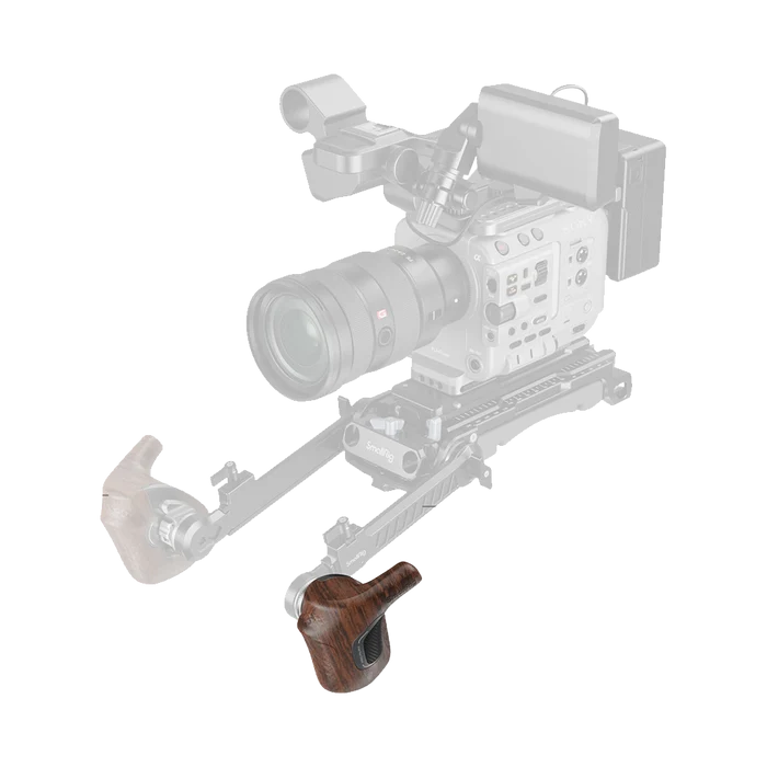 SmallRig ImageGrip Rotating Wooden Handle with ARRI-Style Rosette (Left Side)