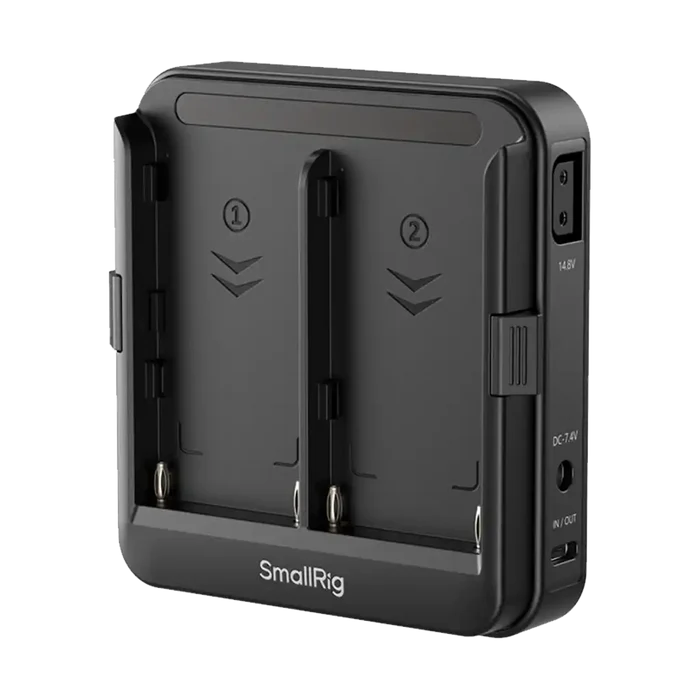 SmallRig L-Series/NP-F Type Dual-Battery Adapter Plate (Supports UPS)