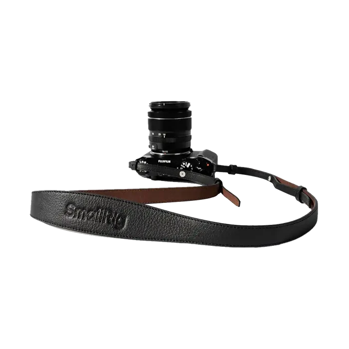 SmallRig Leather Camera Shoulder Strap (Black)
