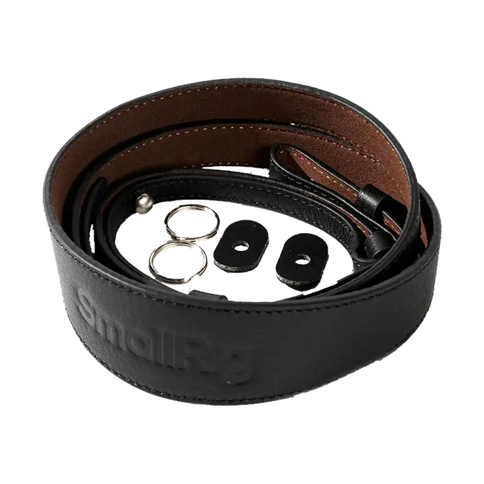 SmallRig Leather Camera Shoulder Strap (Black)