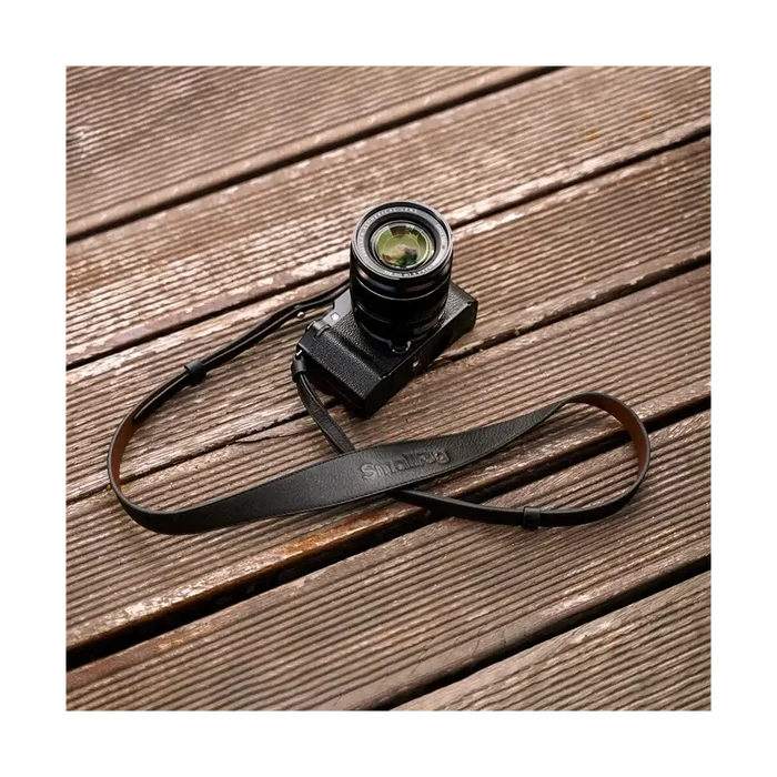 SmallRig Leather Camera Shoulder Strap (Black)